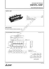 CM75TL-12NF Cover