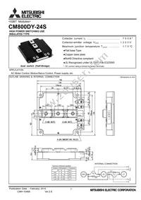 CM800DY-24S Datasheet Cover
