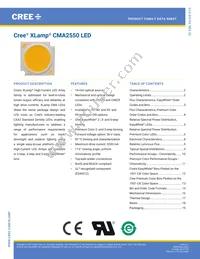 CMA2550-0000-000N0Z0A40H Datasheet Cover