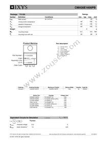 CMA30E1600PB Datasheet Page 3