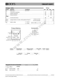 CMA30P1600FC Datasheet Page 3