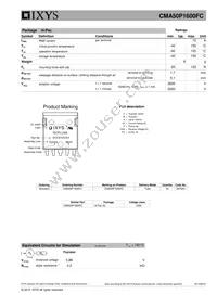 CMA50P1600FC Datasheet Page 3