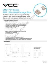 CMD17-21VYD/TR8 Cover