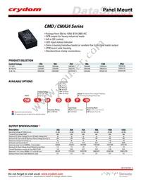 CMD2450-10 Datasheet Cover