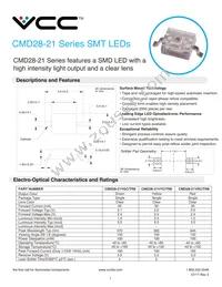 CMD28-21VRC/TR8 Datasheet Cover