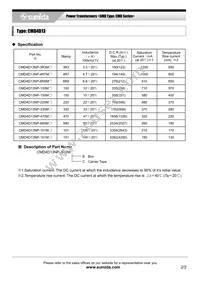 CMD4D13NP-680MC Datasheet Page 2