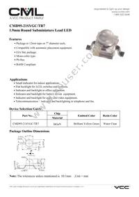 CMD95-21SYGC/TR7 Datasheet Cover