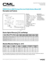 CMDA19BR7D1S Datasheet Cover