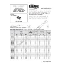 CMDZ3V0 BK Datasheet Cover