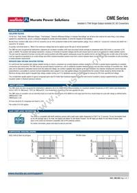 CME0505DC Datasheet Page 3