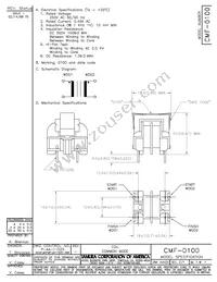 CMF-0100 Datasheet Cover