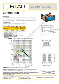 CMF23H-273141-B Datasheet Cover