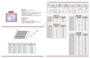 CMFB3950103FNT Datasheet Page 2