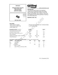 CMKD6263 TR Datasheet Cover