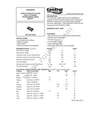 CMKDM8005 TR Datasheet Cover