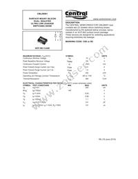 CMLD6001 TR Datasheet Cover