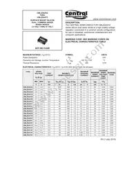 CMLZDA6V2 BK Datasheet Cover