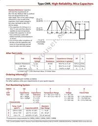 CMR08F513FPDR Datasheet Page 5