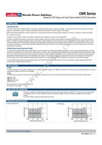 CMR100PC Datasheet Page 3