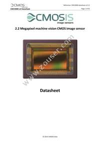 CMV2000-2E5M1LP Datasheet Cover