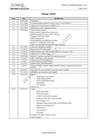 CMV2000-2E5M1LP Datasheet Page 2