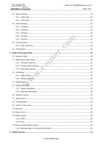 CMV2000-2E5M1LP Datasheet Page 7