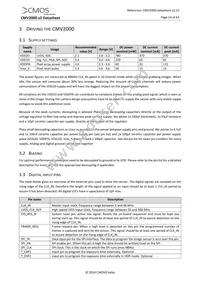 CMV2000-2E5M1LP Datasheet Page 14