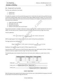 CMV2000-2E5M1LP Datasheet Page 17