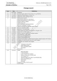 CMV4000-2E5M1LP Datasheet Page 2