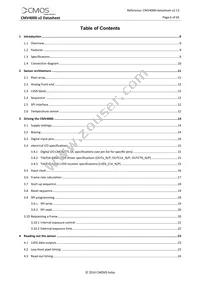 CMV4000-2E5M1LP Datasheet Page 6