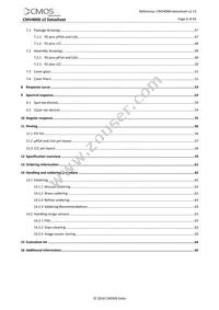 CMV4000-2E5M1LP Datasheet Page 8