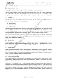 CMV4000-2E5M1LP Datasheet Page 12