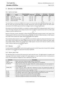 CMV4000-2E5M1LP Datasheet Page 14