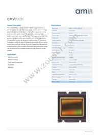 CMV4000-2E5M1PN Datasheet Page 15