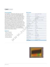 CMV4000-2E5M1PN Datasheet Page 16