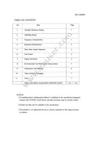 CMX309FLC16.257MTR Datasheet Page 2