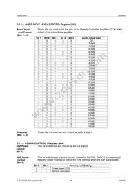 CMX649D3 Datasheet Page 19