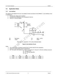 CMX654D4 Datasheet Page 8