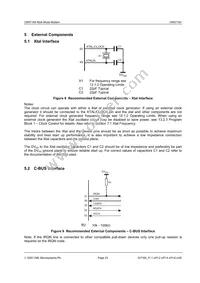 CMX7164Q1-REEL Datasheet Page 23