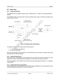 CMX7262L9 Datasheet Page 16