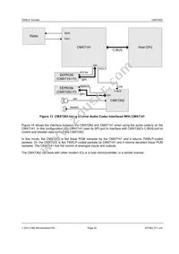 CMX7262L9 Datasheet Page 20