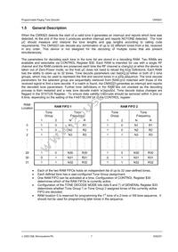 CMX823E4 Datasheet Page 7