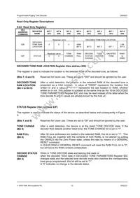 CMX823E4 Datasheet Page 13