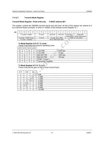 CMX860D1 Datasheet Page 21
