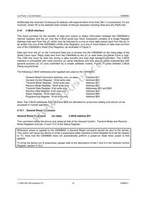 CMX868AE2-REEL Datasheet Page 18