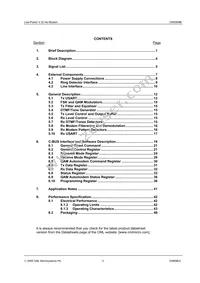 CMX869BD2-REEL Datasheet Page 3