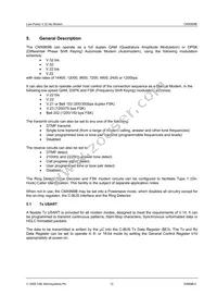 CMX869BD2-REEL Datasheet Page 12