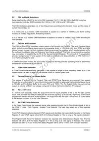 CMX869BD2-REEL Datasheet Page 15