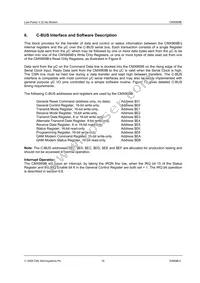 CMX869BD2-REEL Datasheet Page 19