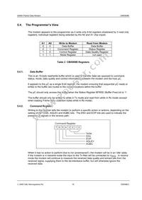 CMX909BD5 Datasheet Page 16